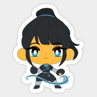 Fighting Stance Nya V2 Sticker